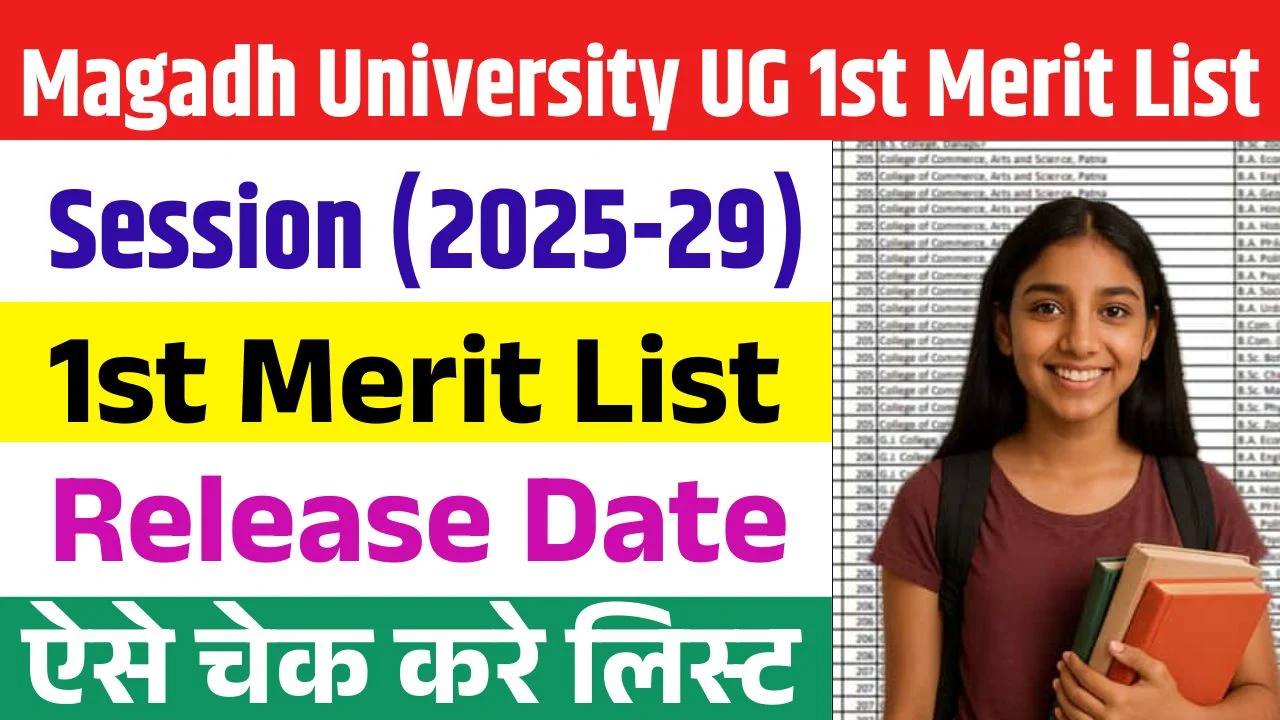 Magadh University UG 1st Merit List