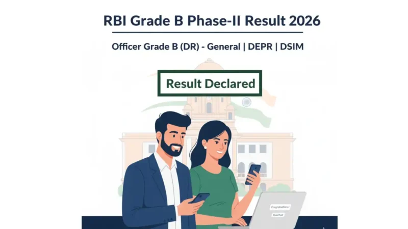 RBI Grade B Phase II Result 2026