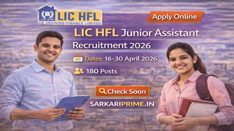 LIC HFL Junior Assistant Recruitment 2026