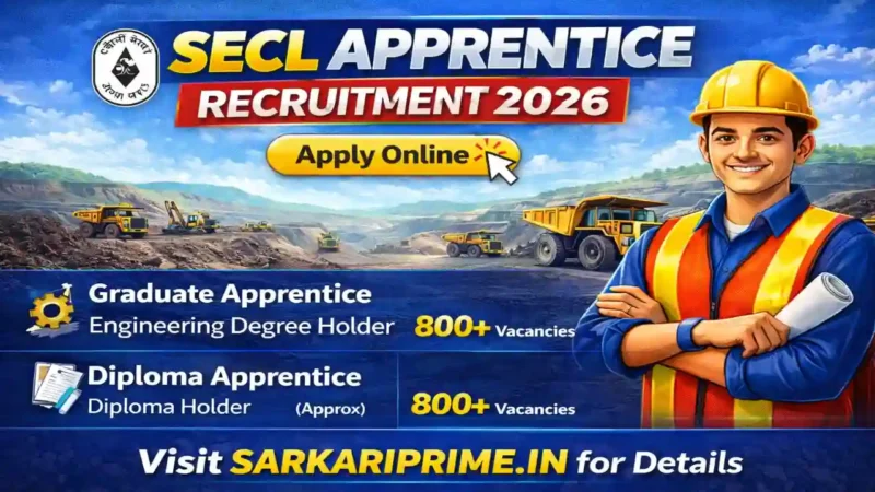 SECL Apprentice Recruitment 2026