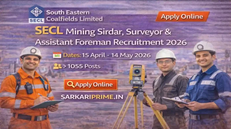 SECL Grade C Recruitment 2026